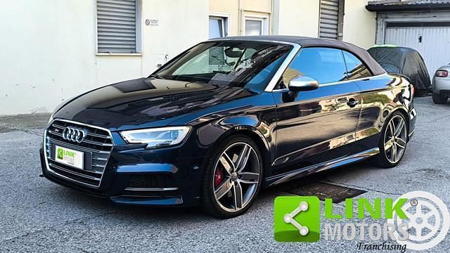 Usata Audi S3 Cabriolet 310 CV (228 kW) 2017 Blu Cabrio