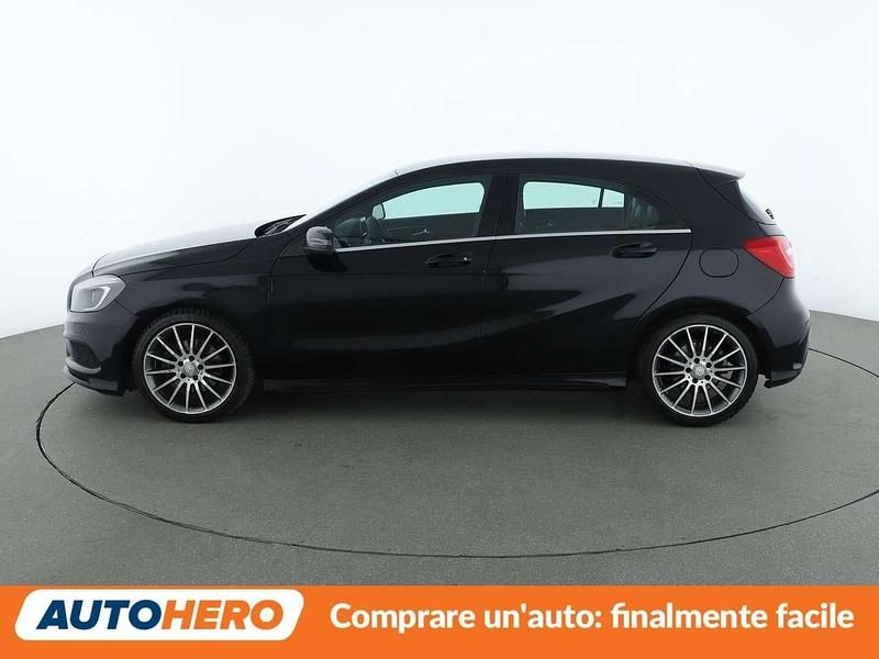 Usata Mercedes A200 Premium 136 CV (100 kW) 2014 Nero Berlina