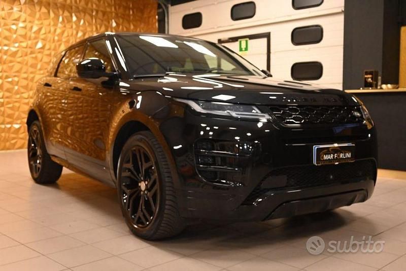 Usata Land Rover Range Rover evoque SE Dynamic 204 CV (150 kW) 2021 Nero metallizzato SUV