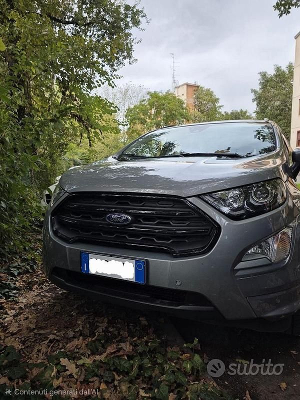 Usata Ford Ecosport ST-Line 125 CV (91 kW) 2022 Grigio SUV
