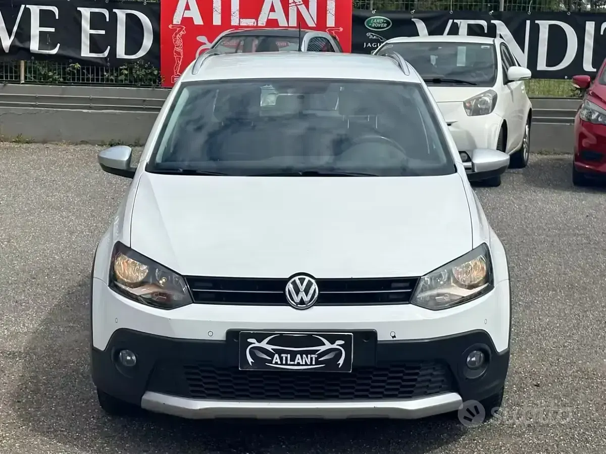 Usata VW Polo Cross 90 CV (66 kW) 2016 Bianco Utilitaria