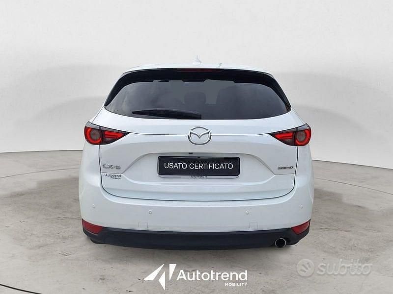 Usata Mazda CX-5 150 CV (110 kW) 2021 Bianco SUV