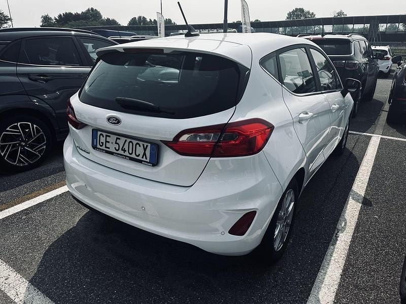 Usata Ford Fiesta Titanium 75 CV (55 kW) 2021 Bianco Utilitaria