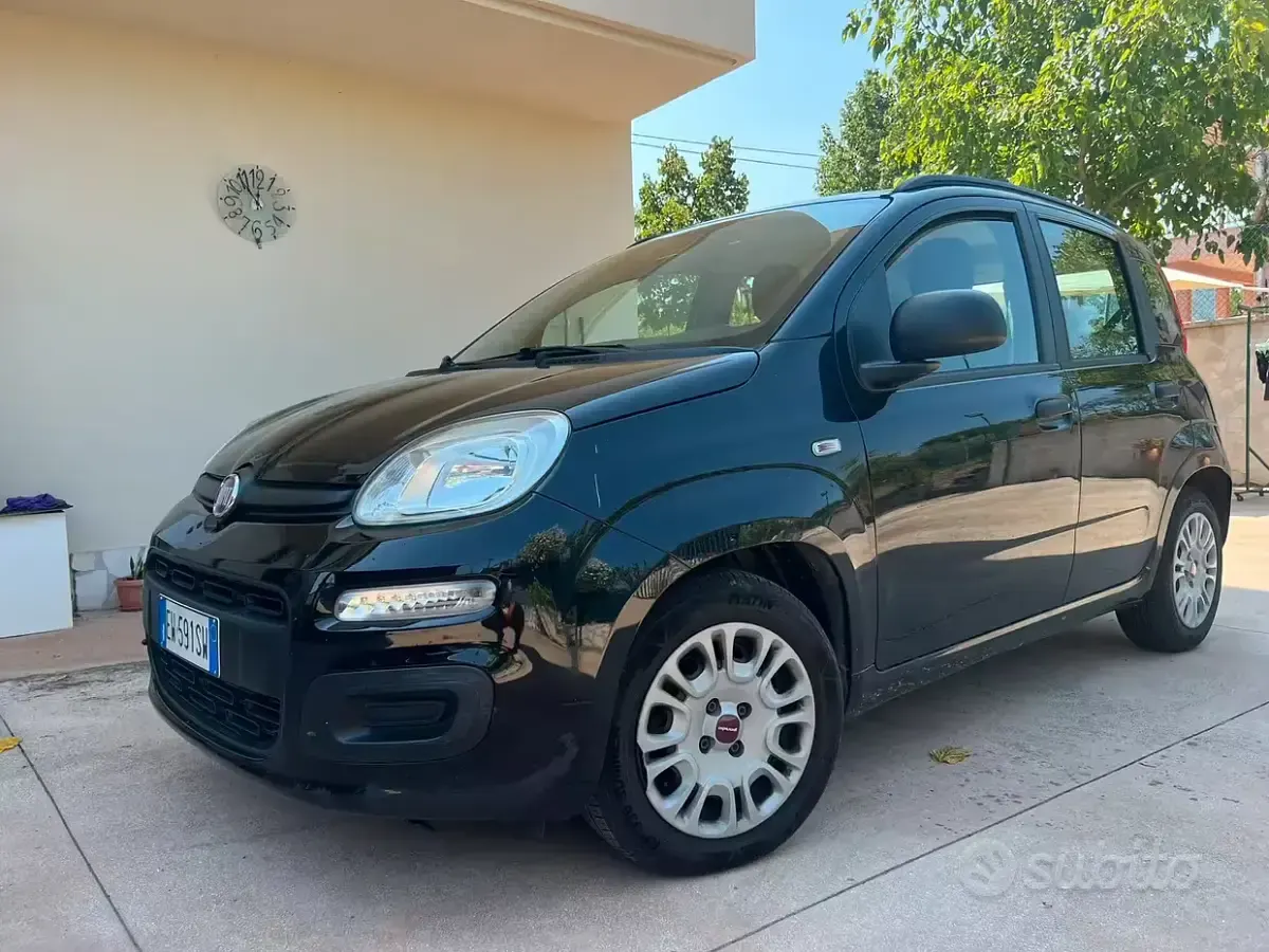 Usata Fiat Panda 75 CV (55 kW) 2014 Nero Utilitaria