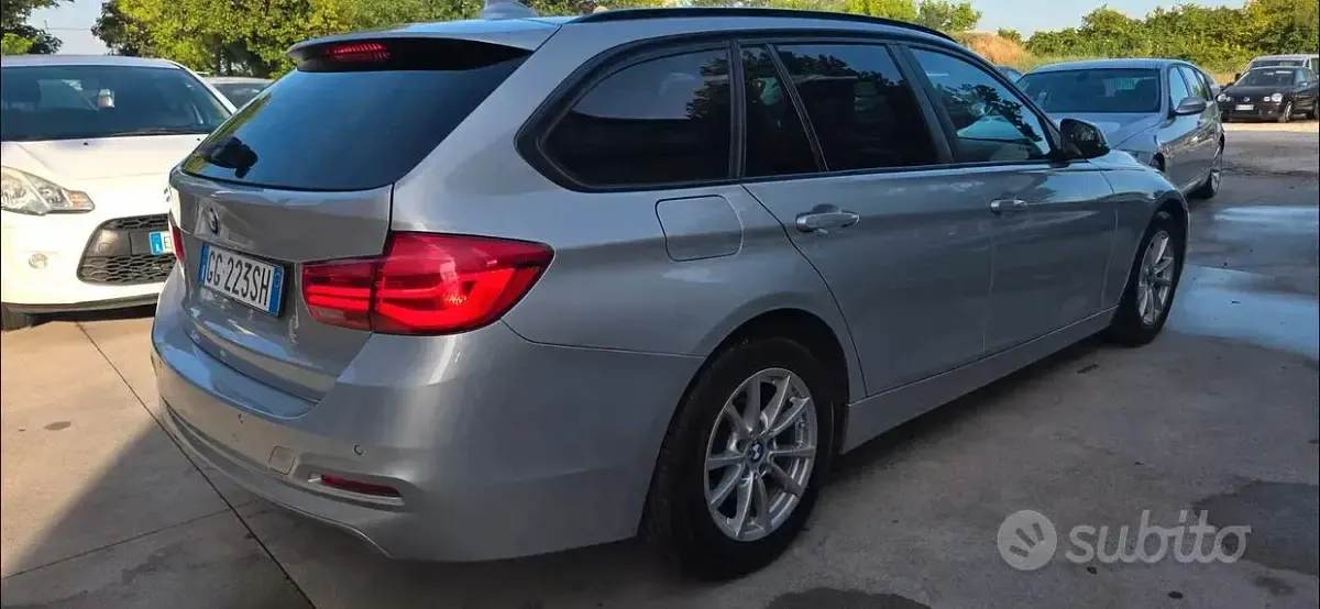 Usata BMW 318 Advantage 150 CV (110 kW) 2017 Grigio Station wagon