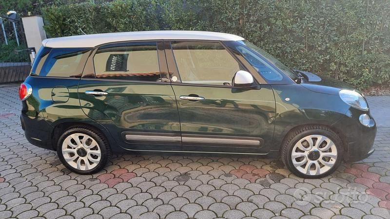 Usata Fiat 500L Living 120 CV (88 kW) 2014 Verde Monovolume