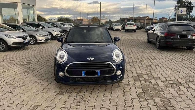 Usata Mini Cooper D Cabriolet Hype 116 CV (85 kW) 2017 Blu Cabrio