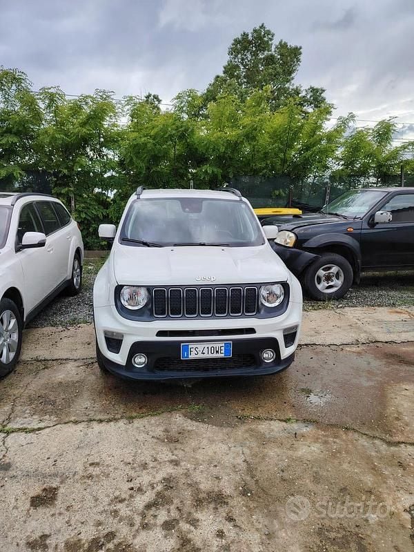 Usata Jeep Renegade 120 CV (88 kW) 2019 Bianco SUV