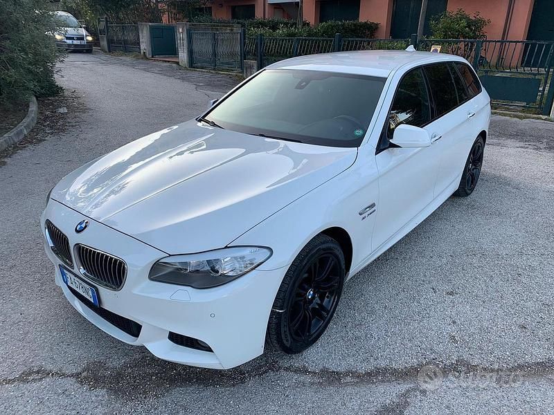 Usata BMW 525 M Sport 218 CV (160 kW) 2011 Bianco Station wagon