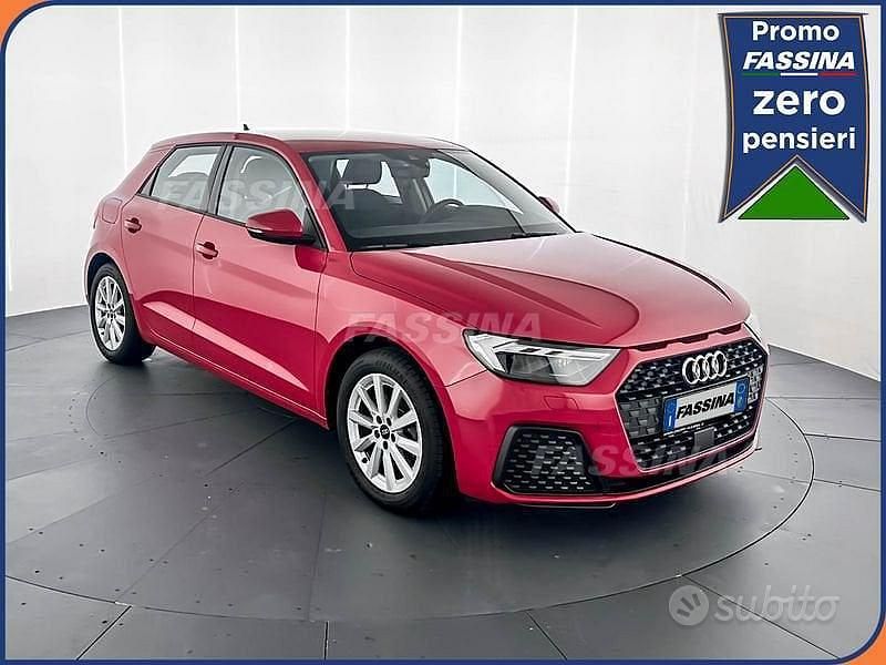 Usata Audi A1 Sportback 110 CV (80 kW) 2024 Rosso Utilitaria