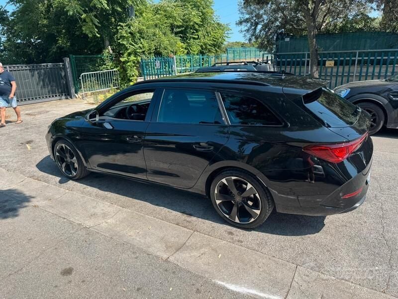 Usata Cupra Leon 150 CV (110 kW) 2023 Nero Station wagon