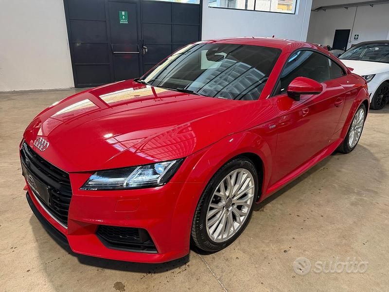 Usata Audi TT S-Line 184 CV (135 kW) 2015 Rosso Coupé