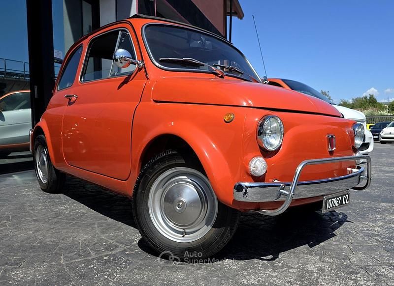 Usata Fiat 500 La Prima 24 CV (17 kW) 1971 Rosso Utilitaria