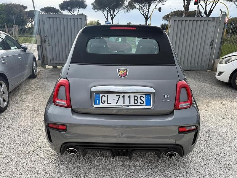 Usata Abarth 595 165 CV (121 kW) 2022 Gray Cabrio