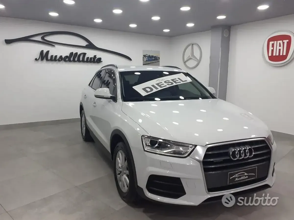Usata Audi Q3 184 CV (135 kW) 2016 Bianco SUV