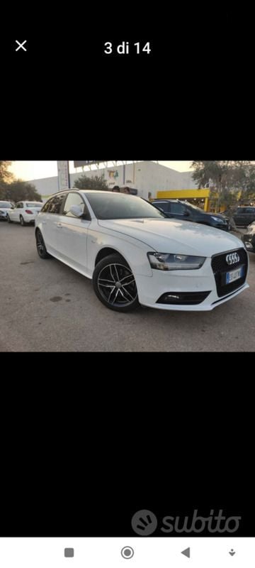 Usata Audi A4 150 CV (110 kW) 2013 Bianco Station wagon