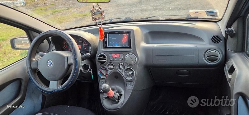 Usata Fiat Panda 2005 Blu Utilitaria