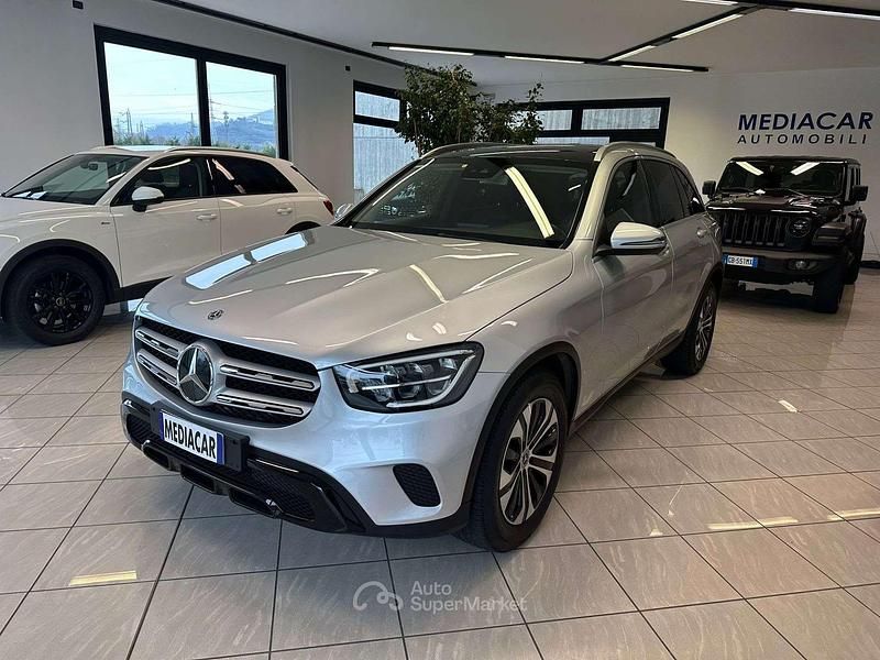 Usata Mercedes GLC450 Executive 194 CV (142 kW) 2019 Argento SUV
