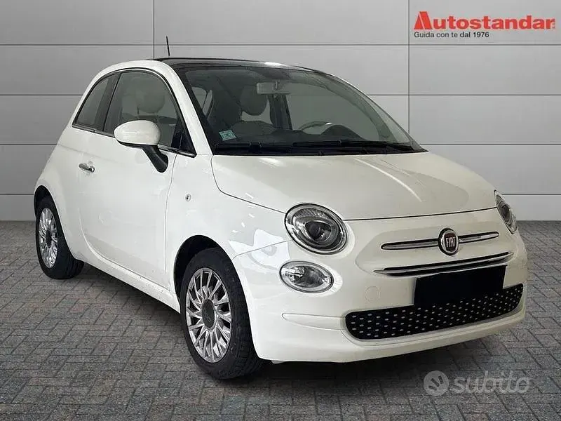 Usata Fiat 500 Lounge 69 CV (50 kW) 2018 Bianco Berlina