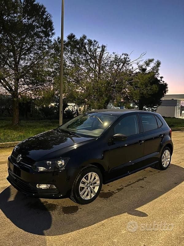 Usata VW Polo 90 CV (66 kW) 2016 Nero Berlina