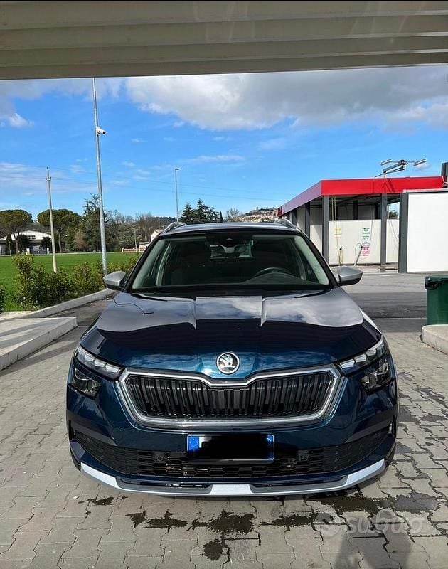 Usata Skoda Kamiq ScoutLine 90 CV (66 kW) 2021 Blu SUV
