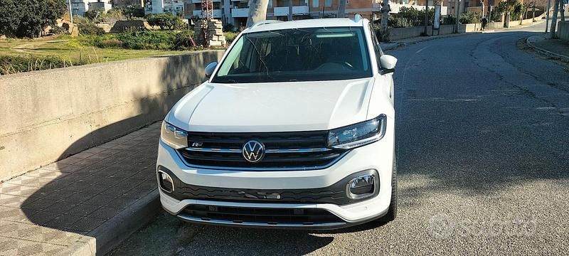 Usata VW T-Cross R-line 2021 Bianco SUV