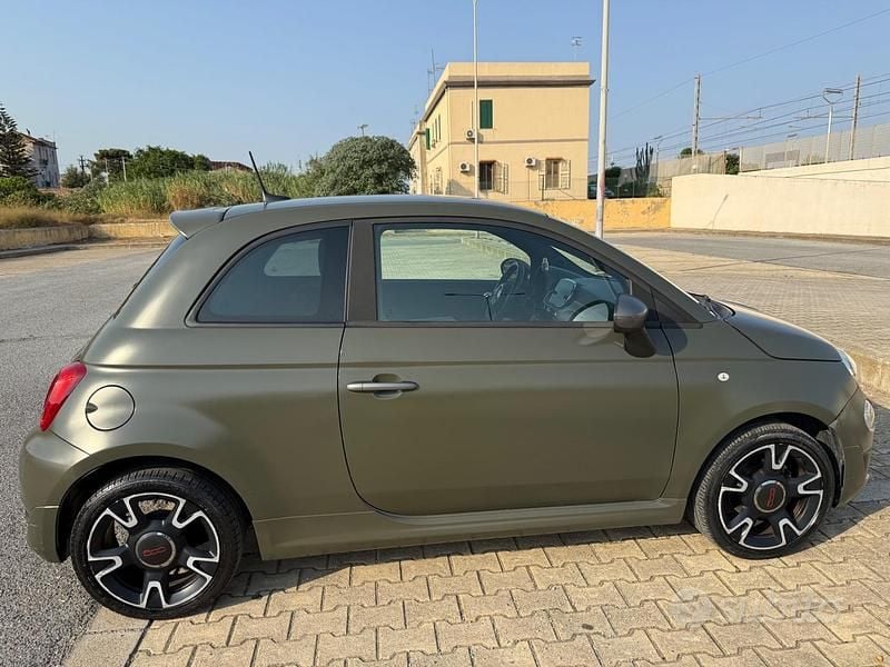Usata Fiat 500 Sport 69 CV (50 kW) 2018 Verde Utilitaria