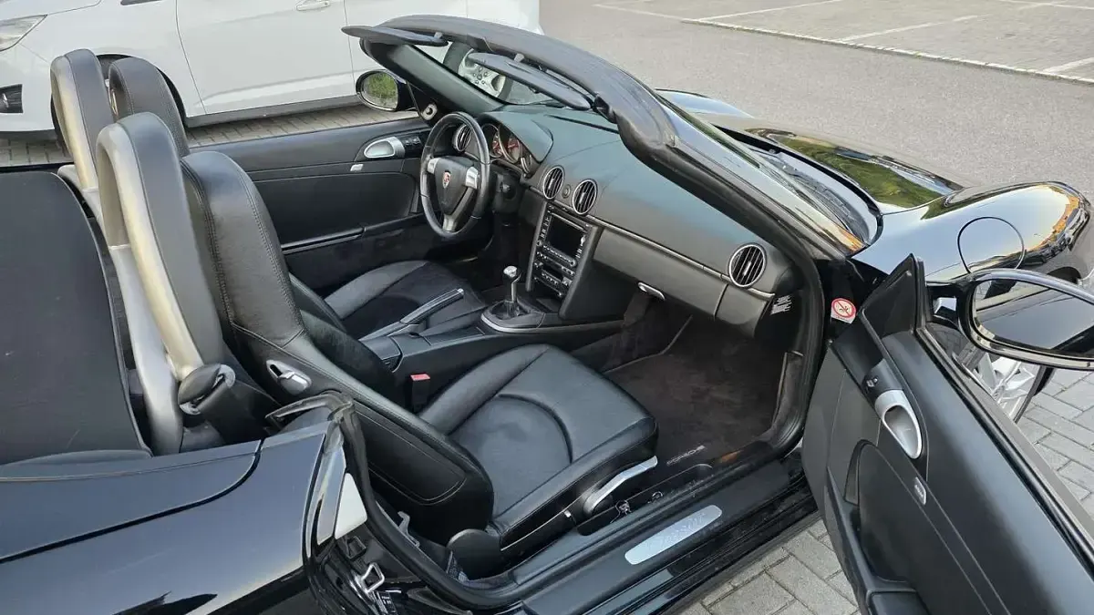 Usata Porsche Boxster 256 CV (188 kW) 2009 Nero Cabrio