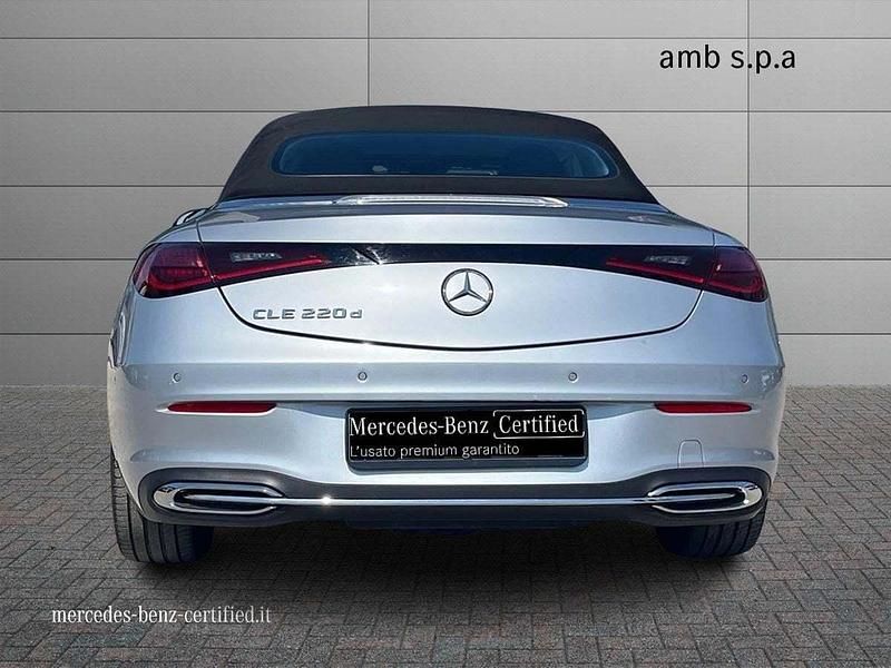 Usata Mercedes CLE220 Advanced 197 CV (144 kW) 2025 Argento Cabrio