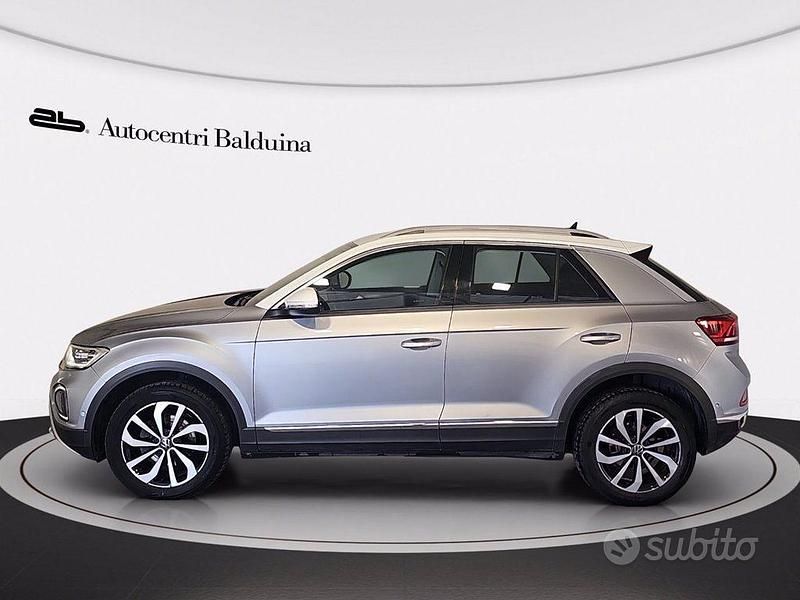 Usata VW T-Roc Style 150 CV (110 kW) 2022 Pyrit silver met SUV