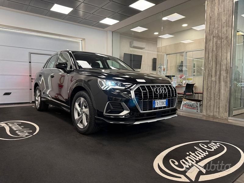 Usata Audi Q3 Advanced 190 CV (139 kW) 2019 Nero SUV