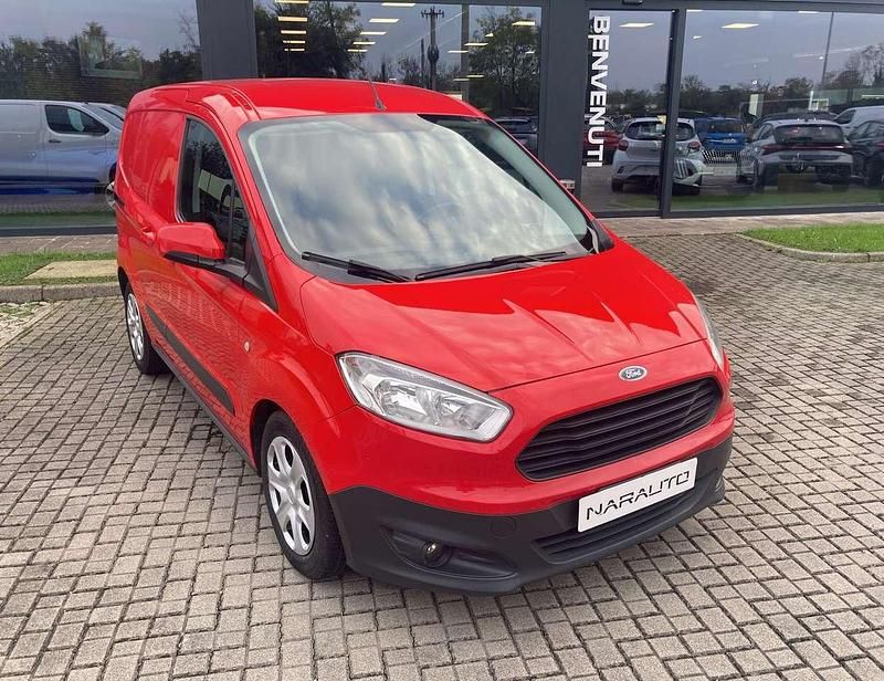 Usata Ford Transit Trend+ 97 CV (71 kW) 2017 Rosso Furgone