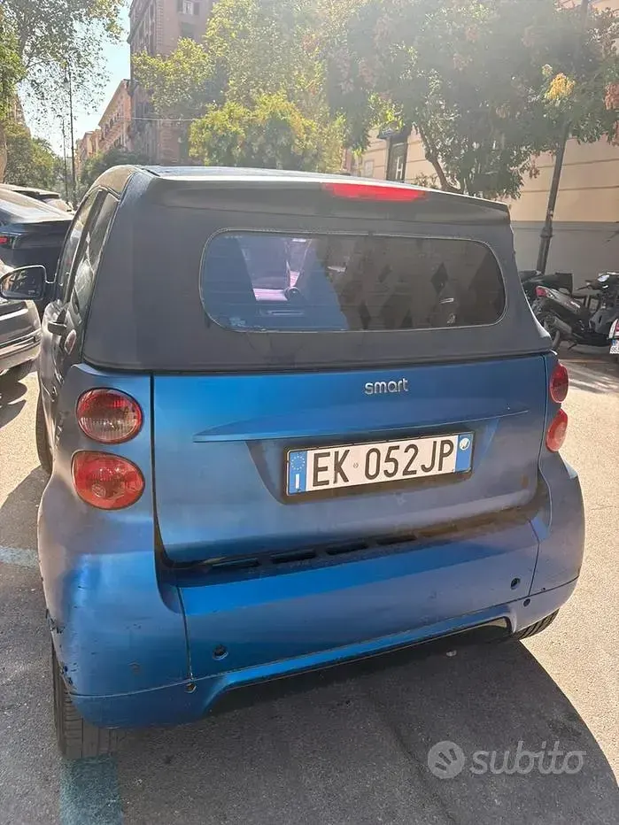 Usata Smart ForTwo Cabrio 71 CV (52 kW) 2011 Bluazzurro Cabrio