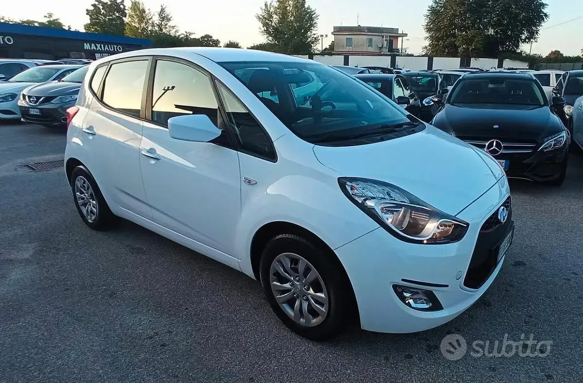 Usata Hyundai ix20 90 CV (66 kW) 2016 Bianco Utilitaria