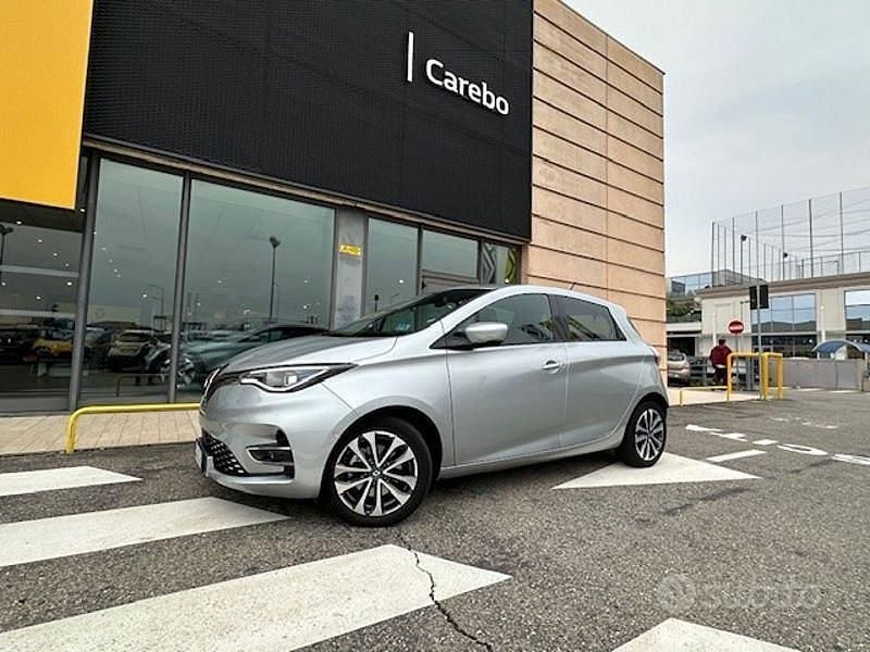 Usata Renault Zoe Intens 100 kW (136 CV) 2021 Grigio Utilitaria