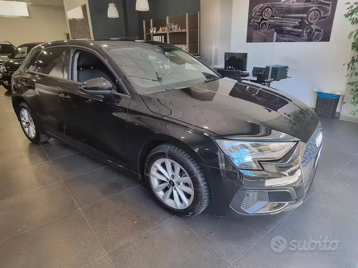 Usata Audi A3 Business 150 CV (110 kW) 2022 Nero Berlina