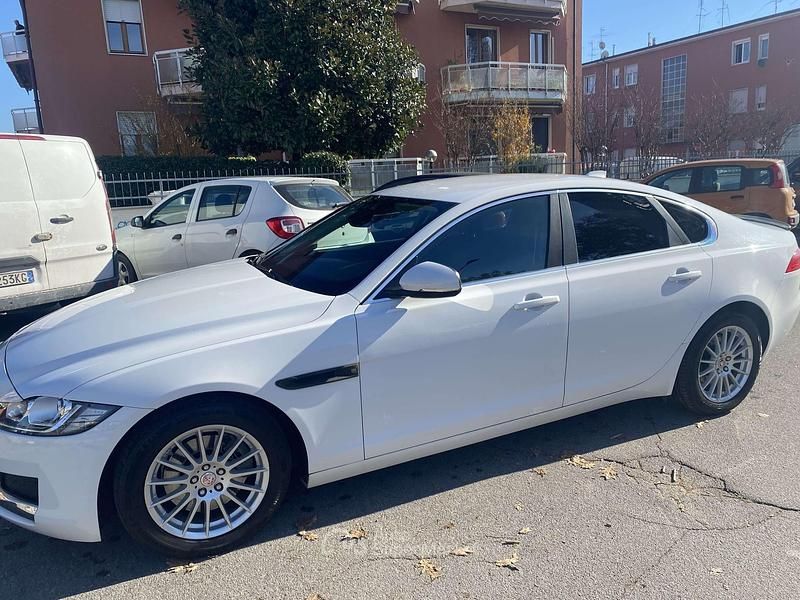 Usata Jaguar XF Business Edition 163 CV (119 kW) 2016 Bianco Berlina