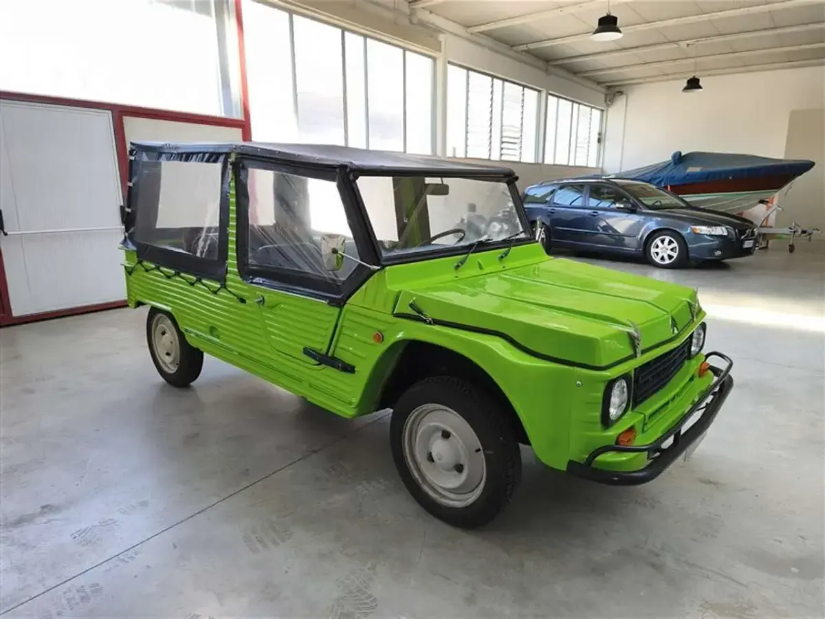 Usata Citroën Méhari 29 CV (21 kW) 1978 Verde Cabrio