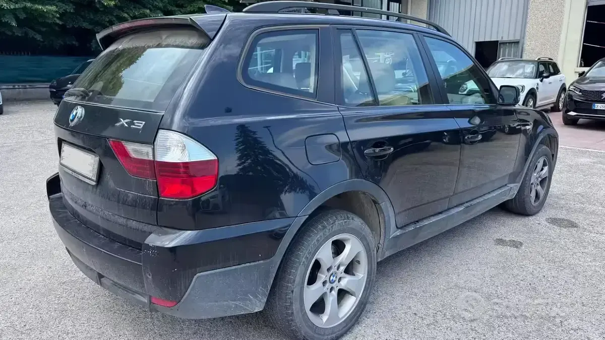 Usata BMW X3 177 CV (130 kW) 2007 Nero SUV