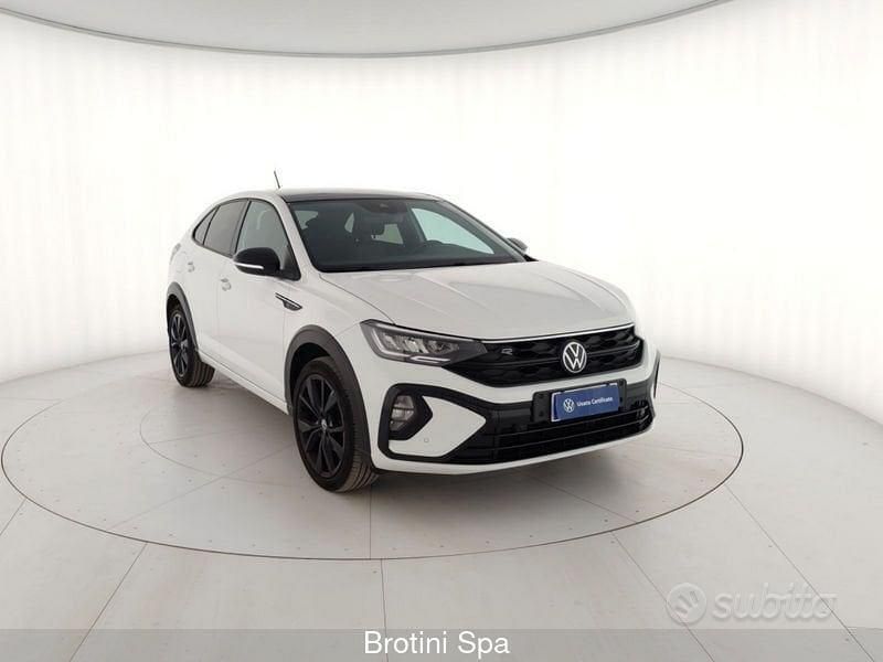 Usata VW Taigo R-line 110 CV (80 kW) 2022 Bianco SUV
