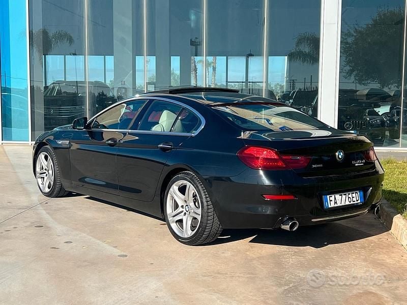 Usata BMW 640 Luxury Line 313 CV (230 kW) 2015 Nero Coupé