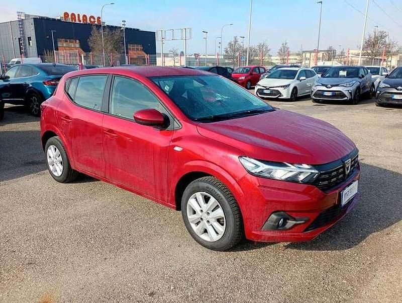 Usata Dacia Sandero Comfort 101 CV (74 kW) 2022 Rosso Utilitaria