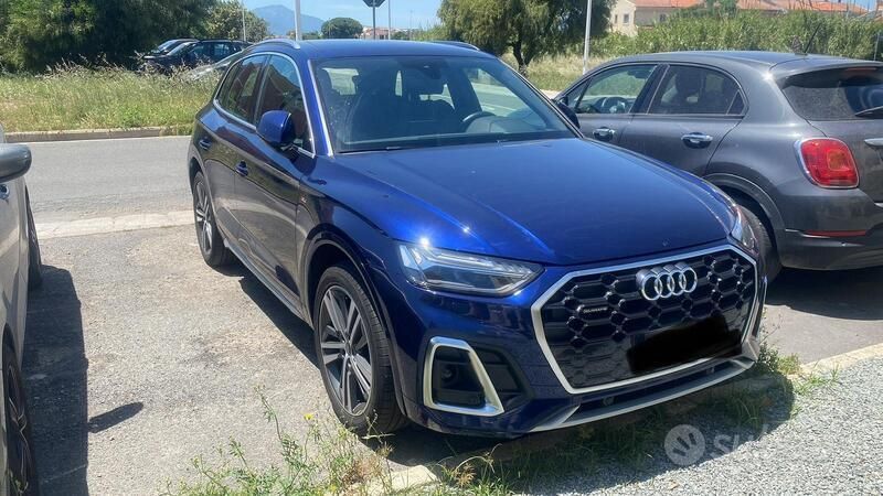 Usata Audi Q5 S-Line 190 CV (139 kW) 2021 Blu SUV