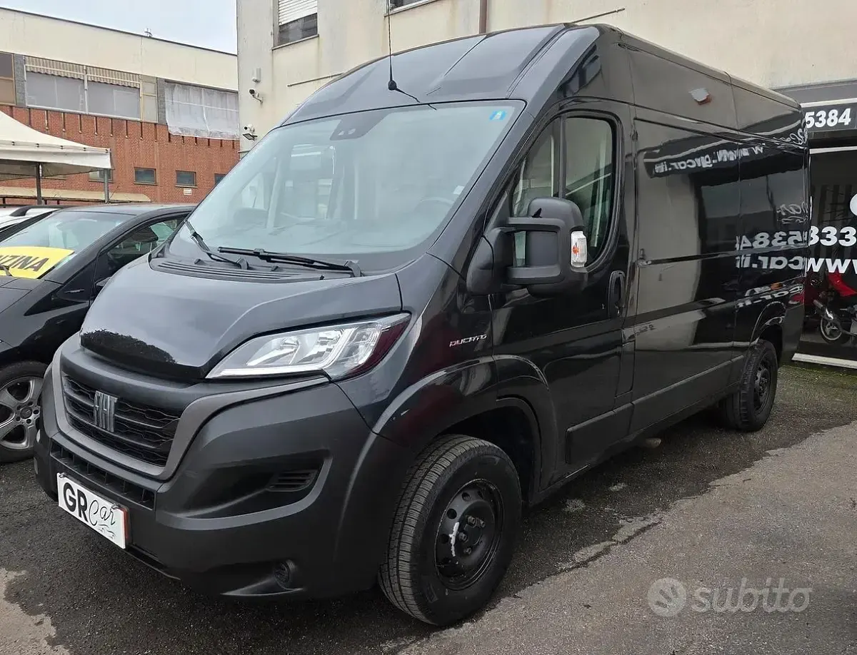 Usata Fiat Ducato 33 160 CV (117 kW) 2021 Nero Furgone