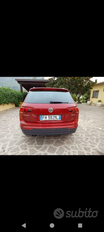 Usata VW Tiguan 2017 Rosso SUV