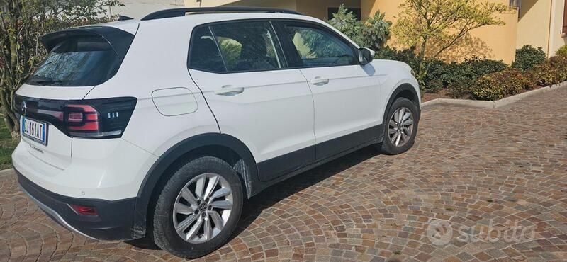 Usata VW T-Cross Life 95 CV (69 kW) 2022 Bianco SUV