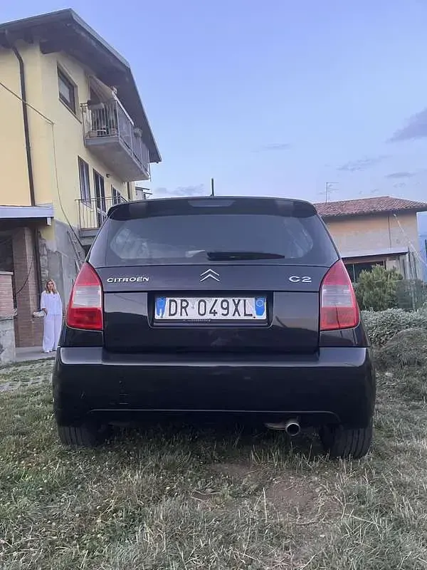 Usata Citroën C2 VTR Sport 73 CV (53 kW) 2009 Nero Utilitaria