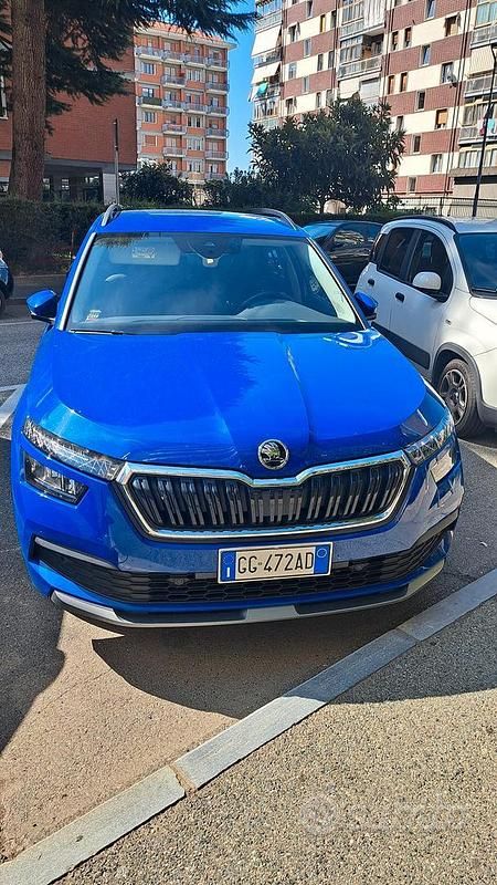 Usata Skoda Kamiq 90 CV (66 kW) 2021 Blu SUV