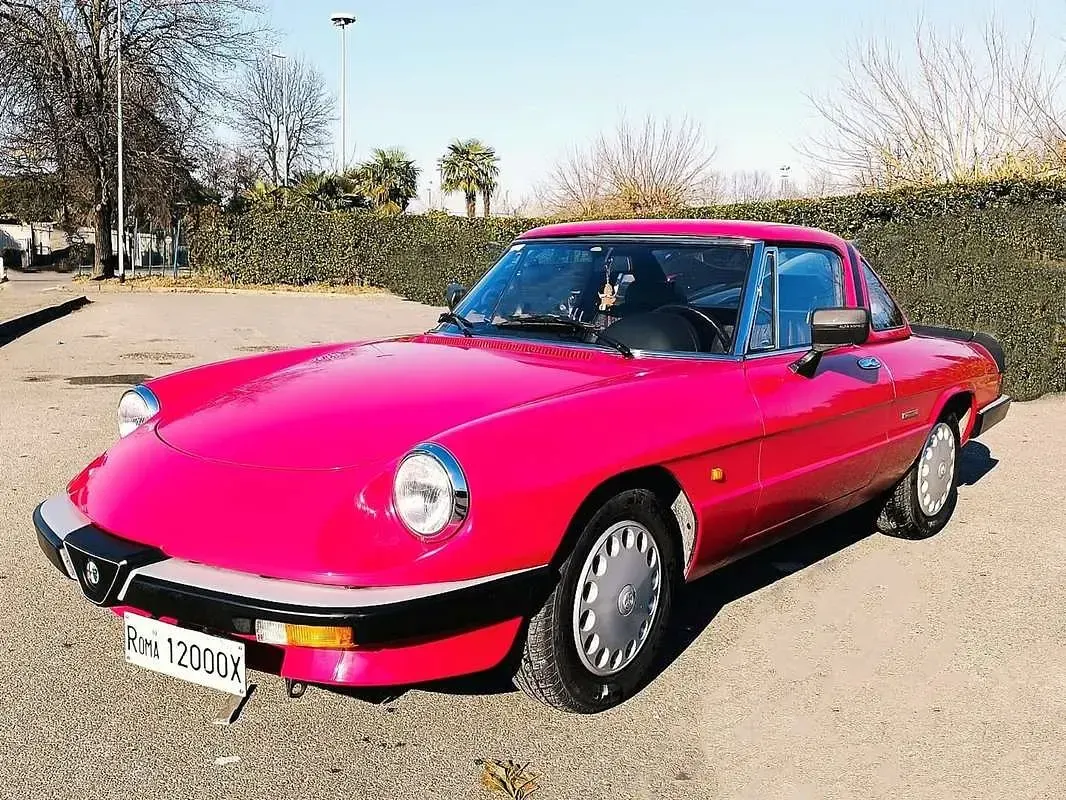 Usata Alfa Romeo Spider 103 CV (75 kW) 1996 Rosso Cabrio