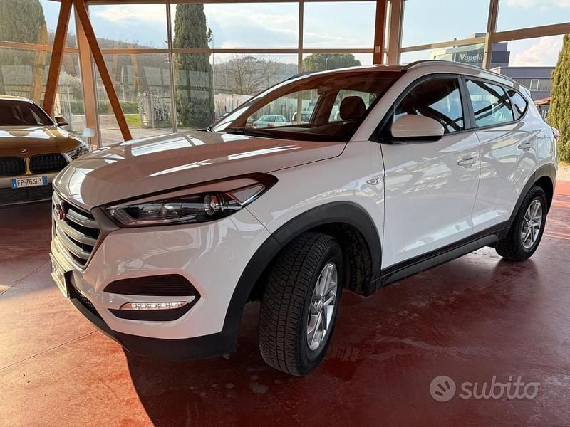 Usata Hyundai Tucson 116 CV (85 kW) 2017 Bianco SUV